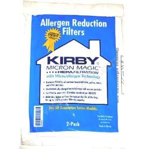 Kirby Genuine Allergen Bags HEPA Filtration for Legend, Generation 