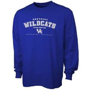  adidas Kentucky Wildcats Royal Blue Ambush Long Sleeve T 