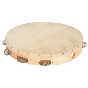  HW Products T12H 12In. Single Tamborine Musical 
