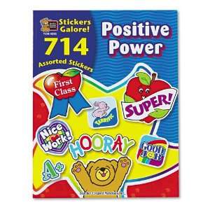  Teacher Created Resources : Sticker Book, Positive Power 