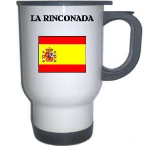  Spain (Espana)   LA RINCONADA White Stainless Steel Mug 