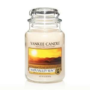  Napa Valley Sun   22 Oz Large Jar Yankee Candle: Home 