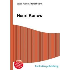  Henri Konow Ronald Cohn Jesse Russell Books