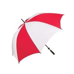  All Weather 60 Red and White Umbrella