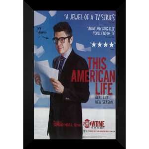  This American Life (TV) 27x40 FRAMED TV Poster   A 2007 