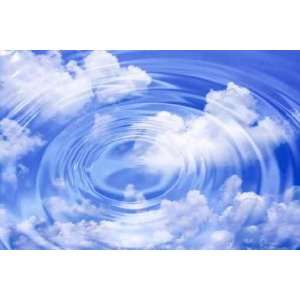  Clouds and Water Waves   Peel and Stick Wall Decal by 
