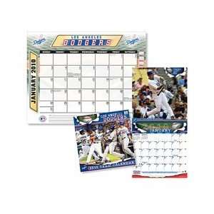 Turner Licensing Los Angeles Dodgers 2010 Desk & Wall Calendar   Los 