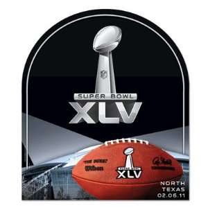  Super Bowl XLV North Texas Hardboard Wood Sign: Sports 