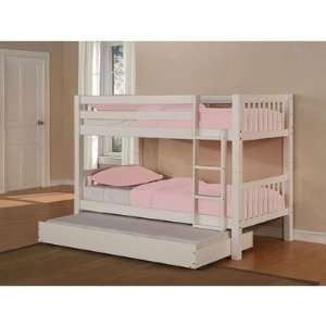   270 138 / 270 077 Twin Size Bunk Bed in White Furniture & Decor