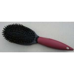  Porcupine Flat Cushion Hair Brush with Red Handle and 