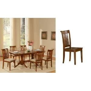  East West Furniture NP9 SBR W Naport 9PC Set with Napoleon 