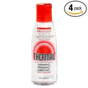 Basic Solutions Thermal Warming Personal Lubricant, 2 Ounce Bottles 