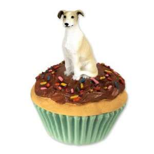  Greyhound PupCake Dog Trinket Box   Tan: Home & Kitchen