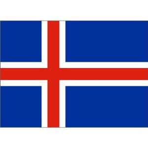  Iceland 6 x 10 Nylon Flag Patio, Lawn & Garden