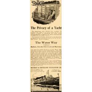  Navigation Great Lakes Yacht   Original Print Ad