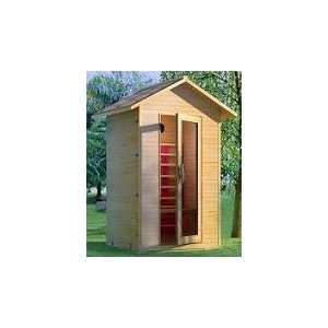   Person OUTDOOR Ceramic Infrared Heater Sauna: Patio, Lawn & Garden