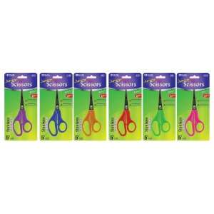   BAZIC 5 Pointed Tip School Scissors, Case Pack 144: Office Products