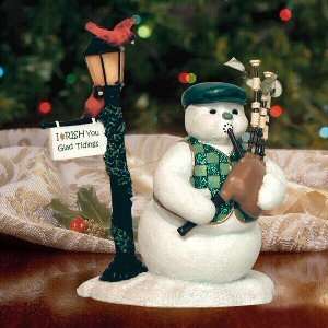   Tidings Irish Snowman With Bagpipes #09 00134 003