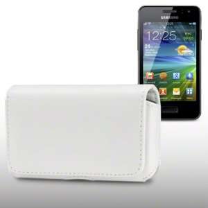  SAMSUNG WAVE M S7250 SOFT LEATHER HORIZONTAL CASE BY 