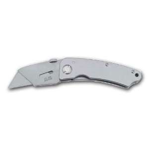   Folding Razor Knife Cutting Tool 3.9Silver Handles: Office Products