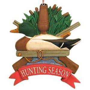  Hunting Season Decoy Christmas Ornament