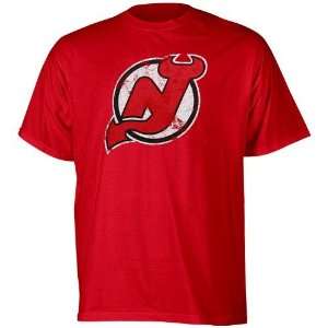 Reebok New Jersey Devils Youth Red League Player T shirt:  