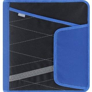 Mead Zipper 2 Inch Binder with Handle, Blue (72763)