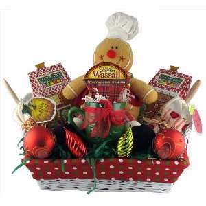   Gingerbread Cookie Baking Themed Christmas Gift Basket: Home & Kitchen