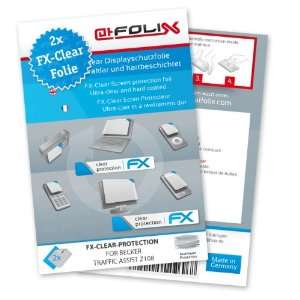  FX Clear Invisible screen protector for Becker Traffic Assist Z108 