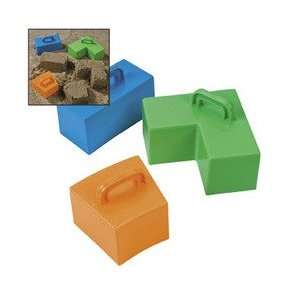 SAND CASTLE/SNOW FORT MOLDS (4SETS) (1 DOZEN)   BULK : Toys & Games 