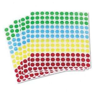  Avery Dennison   SEE THROUGH COLOR CODING DOTS, FOUR COLOR 