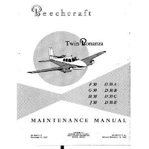    Beechcraft D 50 A Aircraft Maintenance Manual: Beechcraft: Books