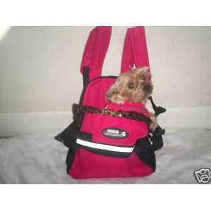  Red/Black Pet Carrier Backpack