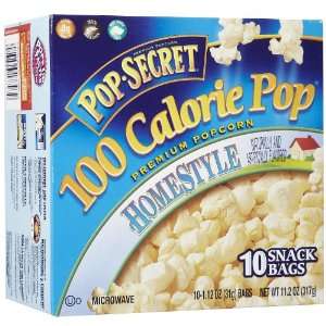 Pop Secret 100 Calorie Homestyle, 10 ct  Grocery & Gourmet 