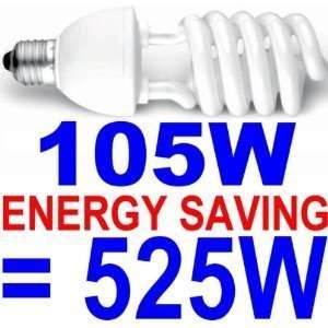   Watt Compact Fluorescent CF Energy Saving Light Bulb: Home Improvement