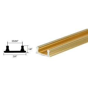  CRL Satin Anodized Aluminum Lower Channel Extrusion   12 