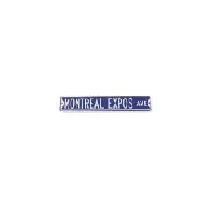  Montreal Expos Authentic Street Sign: Sports & Outdoors