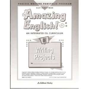   ESL Curriculum (Process Writing Projects Booklet, Level E) Books