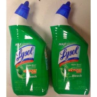 Lysol Disinfectant Toilet Bowl Cleaner with Bleach (2 Pack Special)