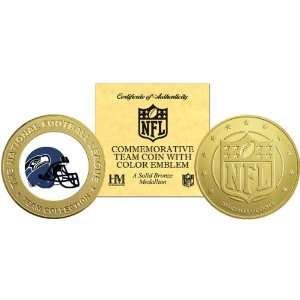   Mint Seattle Seahawks Bronze Commemorative Coin: Sports & Outdoors