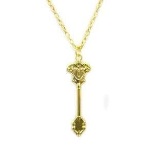  Fairy Tail: Lucy Golden Aries Key Necklace: Toys & Games