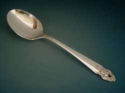 1115 Prestige Distinction Silver Plate Sugar Spoon  