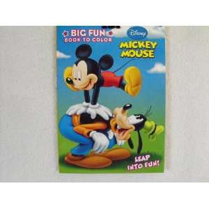   Mouse Big Fun Book to Color ~ 96 Pg ~ Leap into Fun: Toys & Games