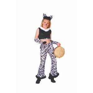  Rock Star   Zebra, Child Medium Costume: Toys & Games