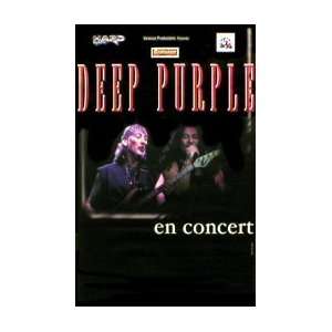  DEEP PURPLE En Concert   French Music Poster
