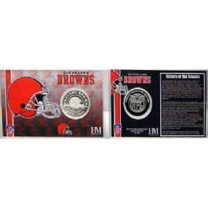  Cleveland Browns Team History Coin Card: Sports & Outdoors