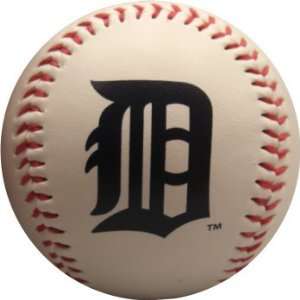  Detroit Tigers English D Logo Baseball