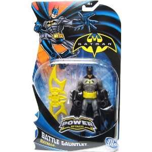   Batman Power Attack Mission Crime Crusher Batman Figure: Toys & Games