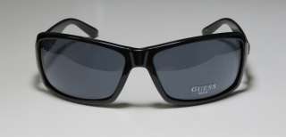 NEW GUESS 6561 CONTEMPORARY BLACK TEMPLES/FRAME GRAY LENSES SUNGLASSES 