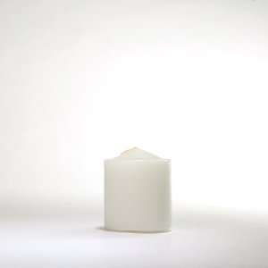 3 X 3.5 White or Ivory Pillar Candle: Home & Kitchen